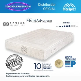 Colchón de Muelles Ensacados Moraplex Ergopedic DS