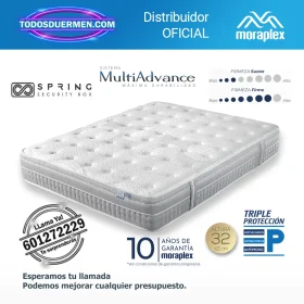 Colchon de Muelles Ensacados Moraplex Naturfresh Duo - Todosduermen.com