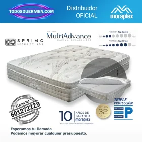Colchón de Muelles Ensacados Moraplex ThermoSpring