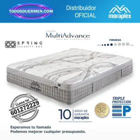Colchón Muelles Esacados Moraplex Versalles - Todosduermen.com