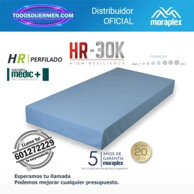 Colchon sin Muelles HR-30K Moraplex Geriatrico - Todosduermen.com