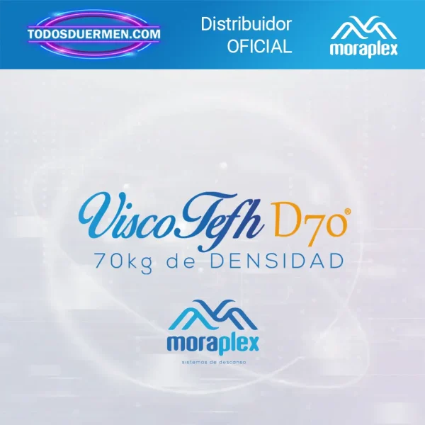 Colchón Viscoelástico + HR Moraplex Denver Exylon - Todosduermen.com