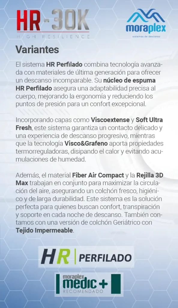 Variantes del sistema HR-30K de Moraplex copy