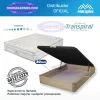 Pack Thermoadapta S6 + Canapé Forte con muelles ensacados y firmeza progresiva.