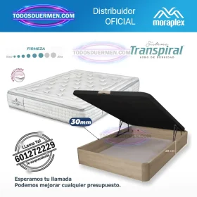 Pack Thermosensity S6 + Canapé Forte con muelles ensacados y firmeza adaptable.
