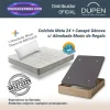 Pack de Colchones Viscoelasticos Meta 24 Dupen con Canape Genova Plus y almohada Monic de regalo