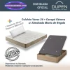 Colchones de Muelles Ensacados Verso 26 Dupen con Canape abatible moderno y almohada Monic de regalo
