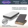 Colchones de muelles ensacados Joy Dupen 21 cm con canape Genova Plus