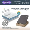 Colchones Viscoelasticos Alaska Dupen 28 cm con canape abatible Genova Plus y almohada Monic de regalo