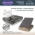 Colchones de muelles Black Box Black Edition Dupen 36 cm con canape abatible y almohada carbono de regalo