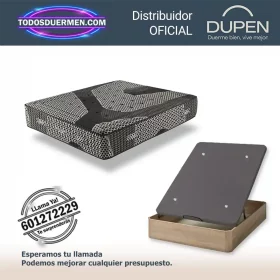 Colchones de muelles Black Box Black Edition Dupen 36 cm con canape abatible