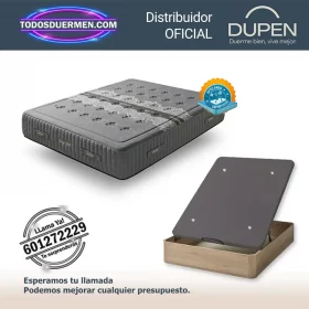 Colchones de Muelles Ensacados Energy Sport Dupen 30 cm con Canape Genova Plu