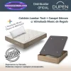 Colchones de Muelles Ensacados Lumbar Tech Dupen 28 cm con Canape Genova Plus y almohada Monic de regalo