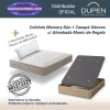 Colchones Viscoelasticos Memory Duo Dupen 32 cm con Canape Abatible Genova Plus y almohada Monic de regalo.