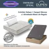 Colchones de Muelles Ensacados Sahara Dupen 26 cm con Canape Abatible y almohada Monic de regalo.