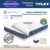 Colchones de muelles continuos Habana Flex 29 cm con muelles continuos Multielastic y tejido transpirable, con almohada magnetoterapia de regalo