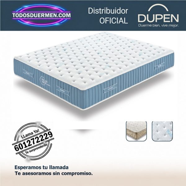 Colchon Dupen Polar Tech 31 cm - Distribuidor Oficial Dupen - TodosDuermen.com