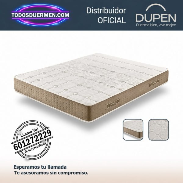 Colchon Dupen Verso 29 cm - Distribuidor Oficial Dupen - TodosDuermen.com