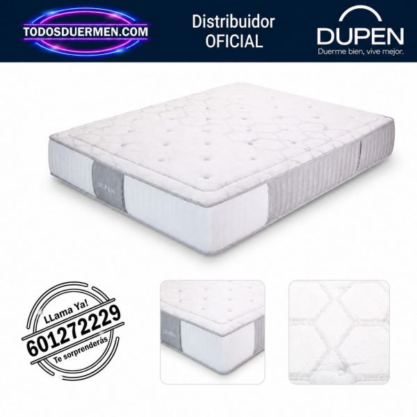 Colchón Dupen Winner muelles ensacados viscografeno 7 zonas