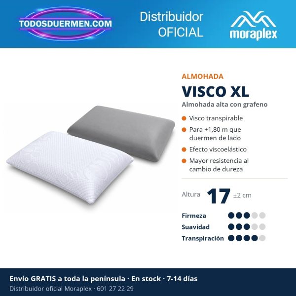 Almohada Visco XL Moraplex