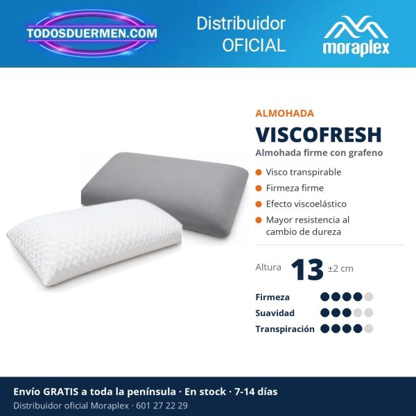 Almohada ViscoFresh Moraplex
