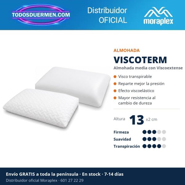 Almohada ViscoTerm Moraplex
