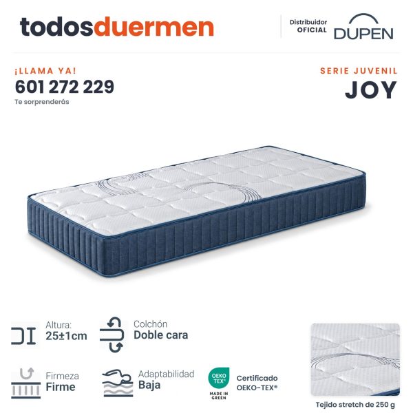 Colchón Joy de Dupen, 25 cm
